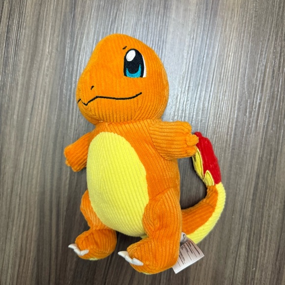 POKÉMON Charmander Rare Corduroy Plush Toy - Picture 1 of 8